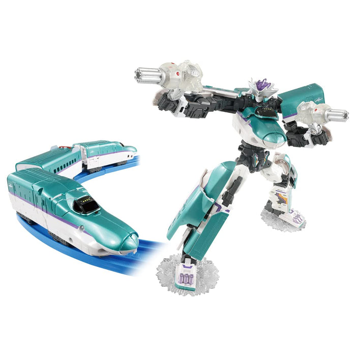 Takara Tomy Pla-Rail Shinkansen Henkei Robo Shinkalion Z H5 Hayabusa Japanischer Gundam