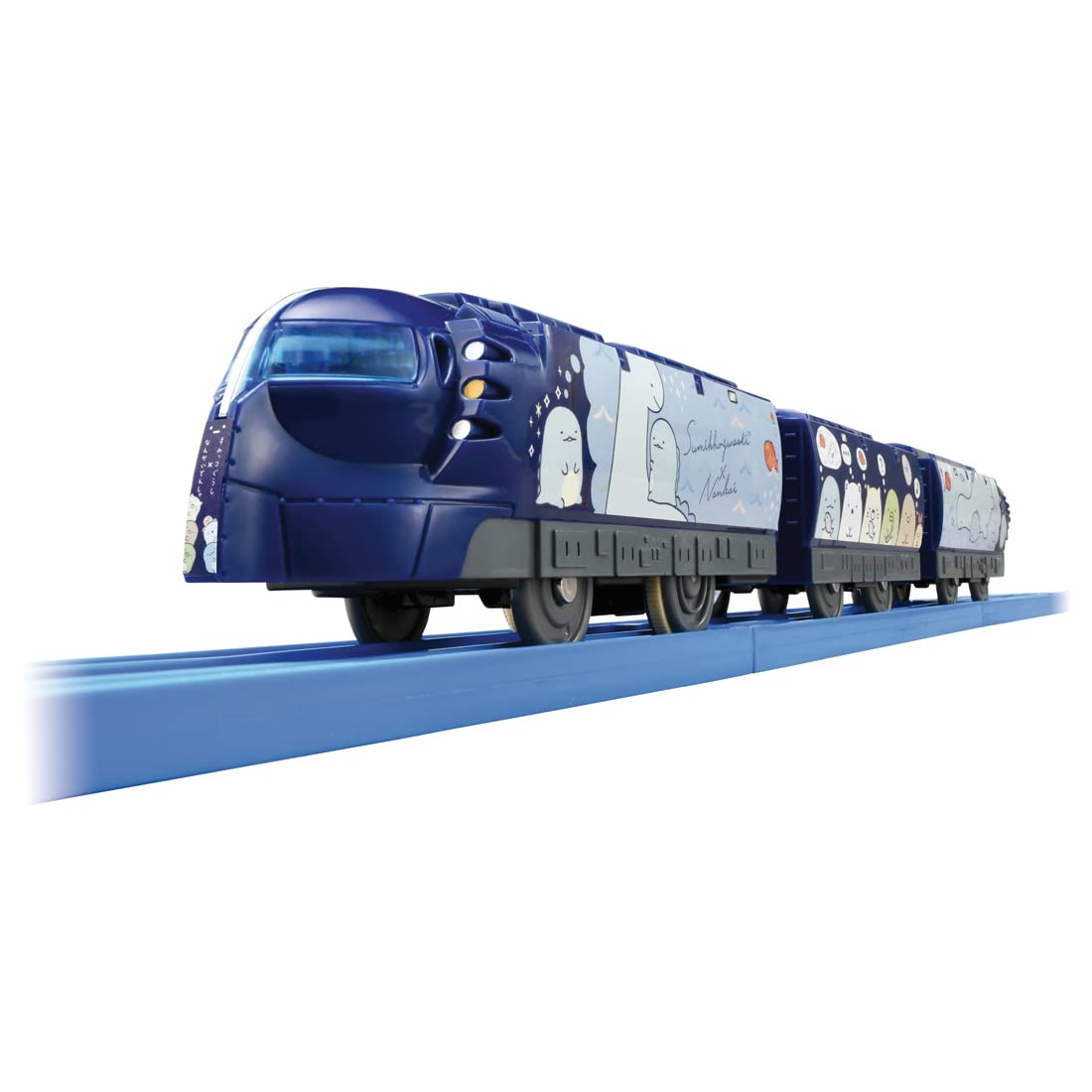 Takara Tomy Pla-Rail Sumikko Gurashi x Nankai Rapid Wrapped Train Sumikko Train Toys- Japan Figure Store - #1 Bring To You The Best Japanese Goods
