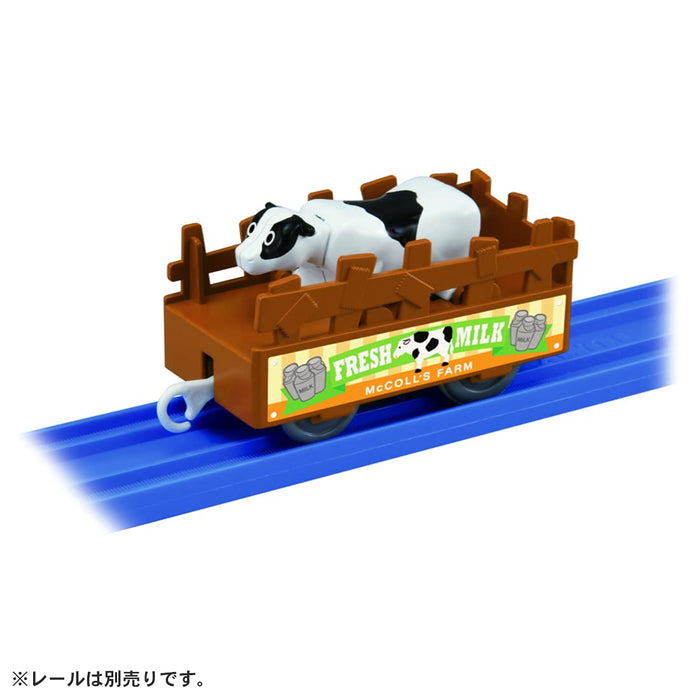 Takara Tomy Pla-Rail Thomas & Friends Cow Transport Car Japanese Transportation Toys