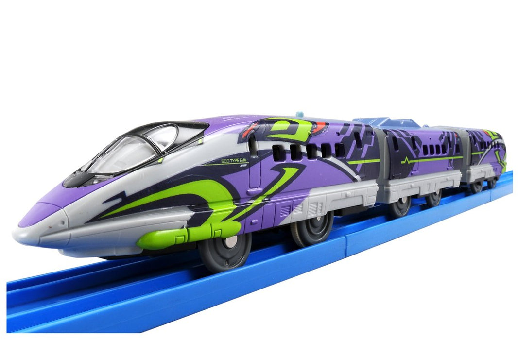 Takara Tomy Plarail 500 Type Eva Toy Train with Light Features
