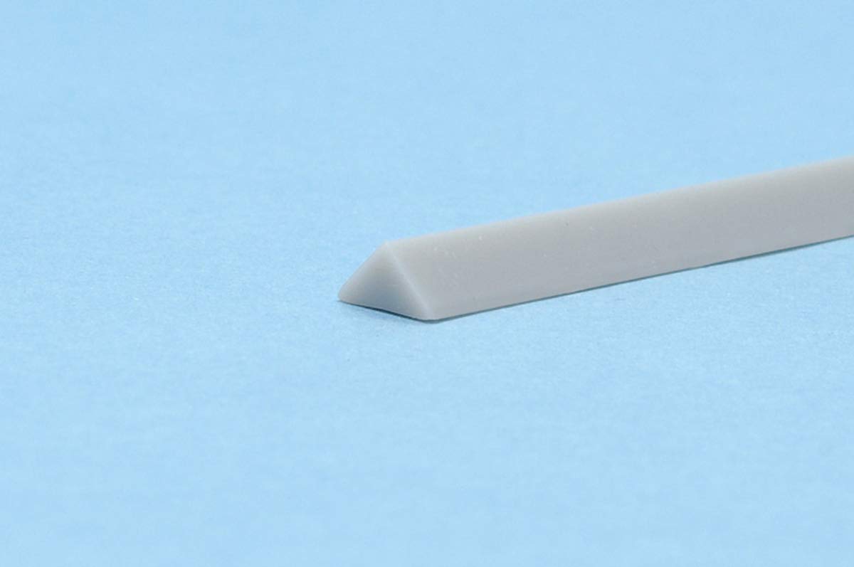 WAVE Pla Pipe Gray Triangle Type2 3.0Mm X6 Set- Japan Figure Store - #1 Bring To You The Best Japanese Goods