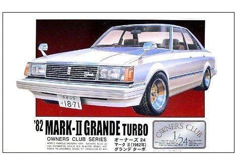 ARII Owners Club 1/24 20 1982 Toyota Mark Ii 1/24 Scale Kit Microace