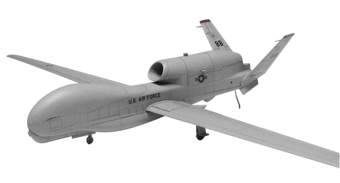 PLATZ Ac-4 U.S.A.F. Unmanned Aerial Vehicles Rq-4B Global Hawk 1/72 Scale Kit- Japan Figure Store - #1 Bring To You The Best Japanese Goods