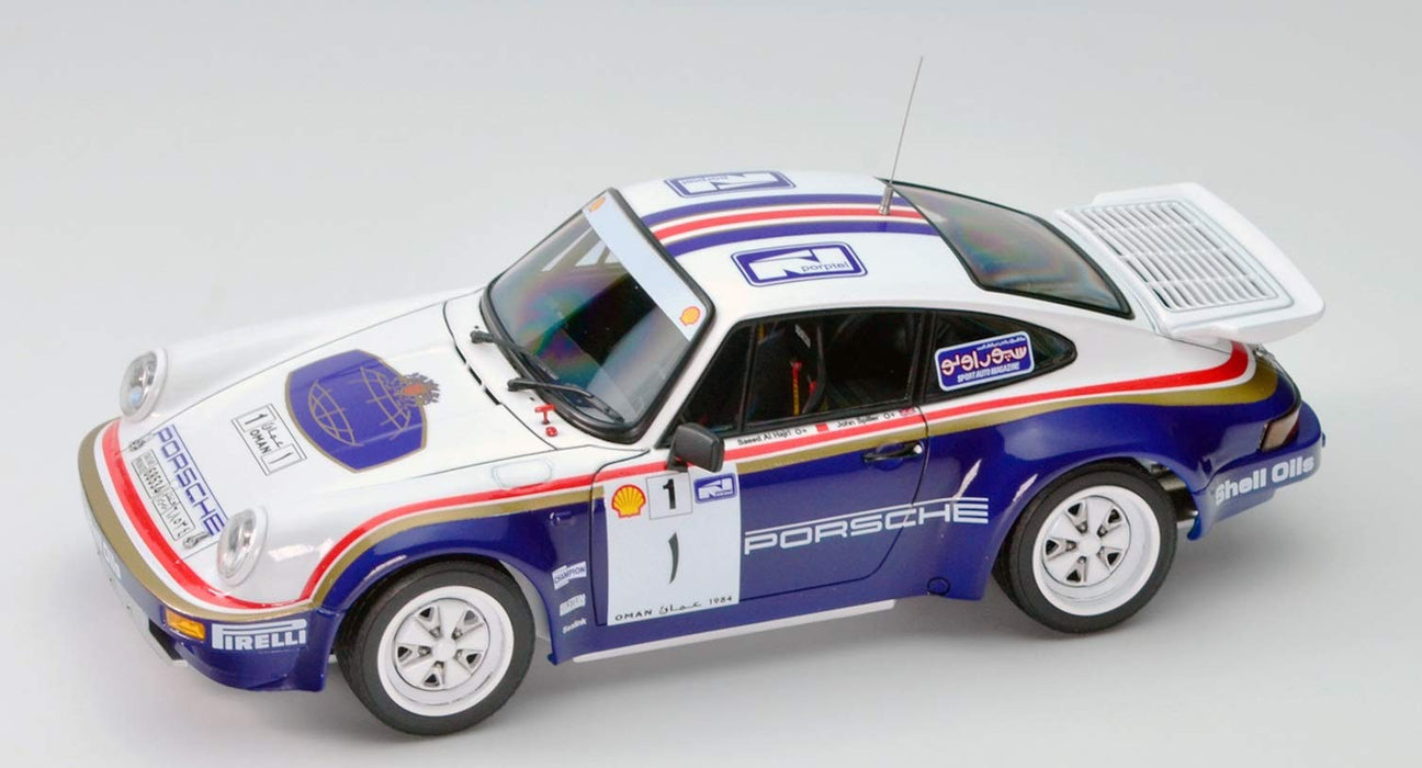 PLATZ Racing Series 1/24 Porsche 911 Sc/Rs 1984 Oman Rally Winner Plastic Model