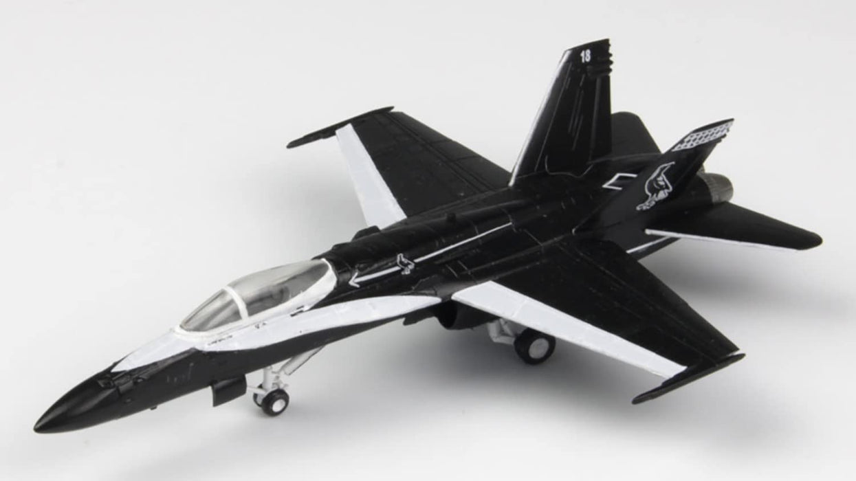PLATZ 1/144 Raaf F/A-18A Hornet Black Magpie Australian Air Force 100Th Anniversary Paint Design 2Planes Set Plastic Model