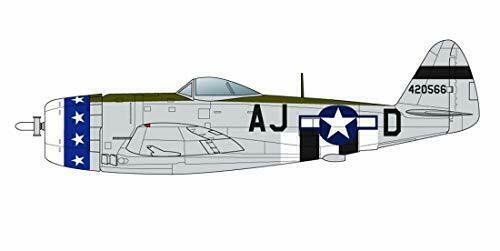 Platz 1/144 US Army P-47d Thunderbolt Bubbletop Set mit 2 Plastikmodellen