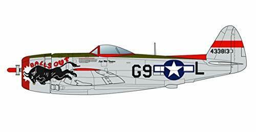 Platz 1/144 US Army P-47d Thunderbolt Bubbletop Set mit 2 Plastikmodellen