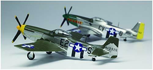 Platz 1/144 Ww2 Us P-51d Mustang 2 Machine Set Plastikmodellbausatz