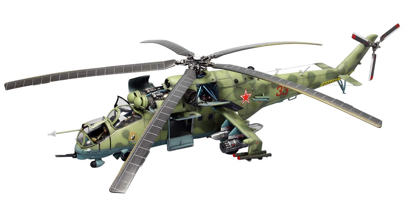 PLATZ Ae-16 Mi-24V/Vp Hind E 1/72 Scale Plastic Model Kit