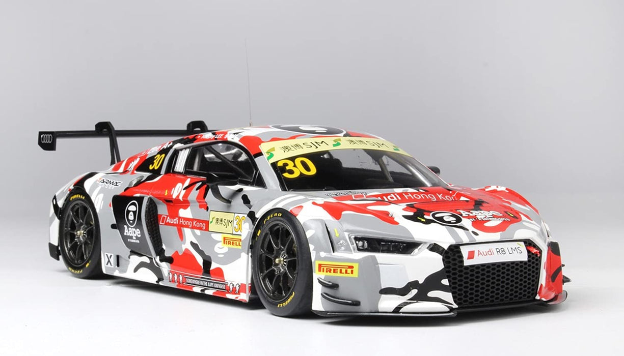 PLATZ Racing Series 1/24 Audi Hong Kong R8 Gt-3 2015 Macau World Cup