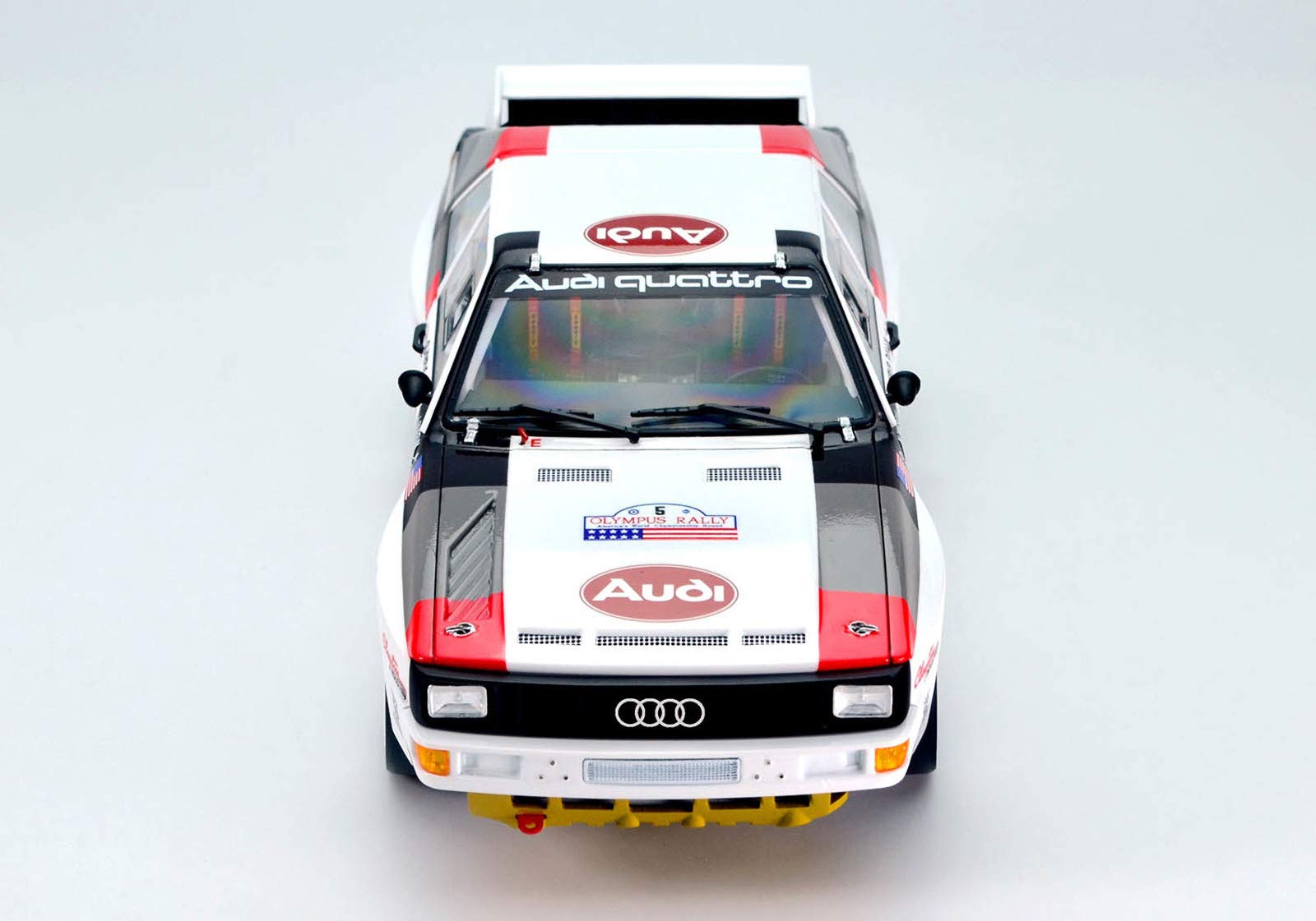 PLATZ Racing Series Audi Sport Quattro S1 '86 Us Olympus Rally Plastic Model- Japan Figure Store - #1 Bring To You The Best Japanese Goods