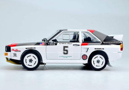 PLATZ Racing Series Audi Sport Quattro S1 '86 Us Olympus Rally Plastic Model- Japan Figure Store - #1 Bring To You The Best Japanese Goods