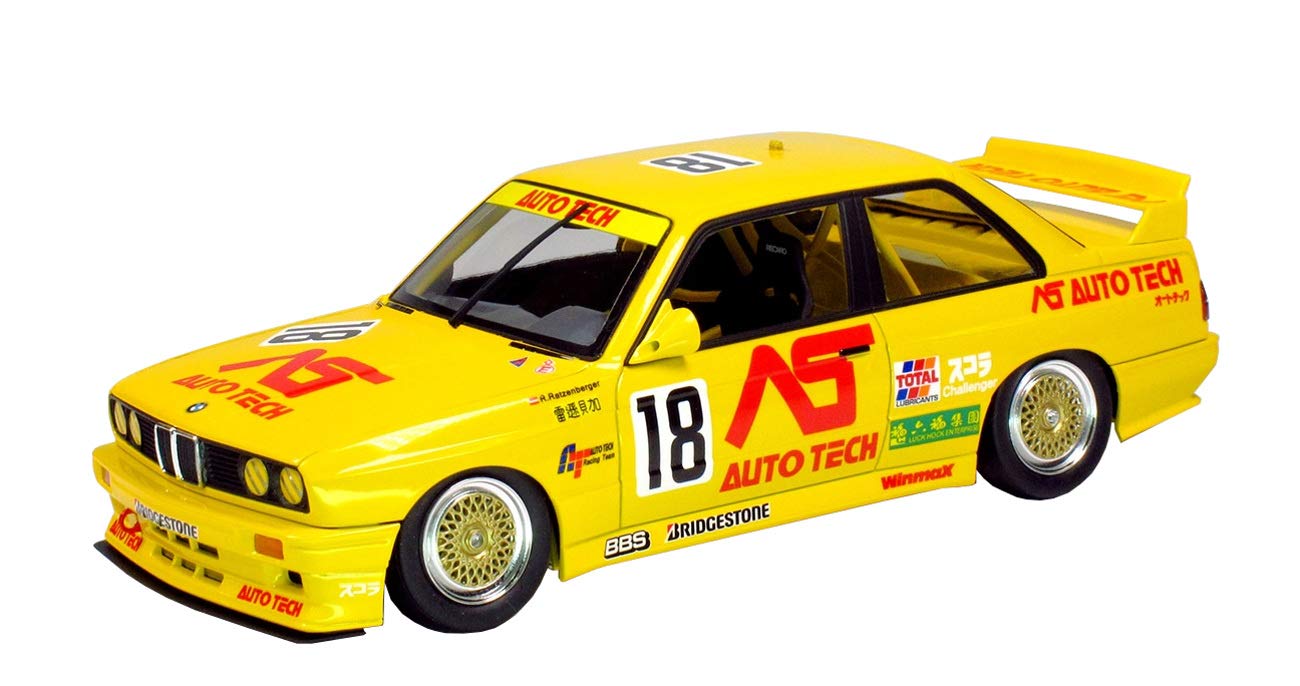 PLATZ Pn24014 Nunu Racing Series Bmw M3 E30 Group A 1991 Auto Tech 1/24 Scale Kit