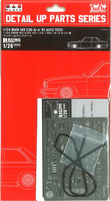 PLATZ Ne24014 Nunu Bmw M3 E30 Detail Up Parts 1/24 Scale Kit