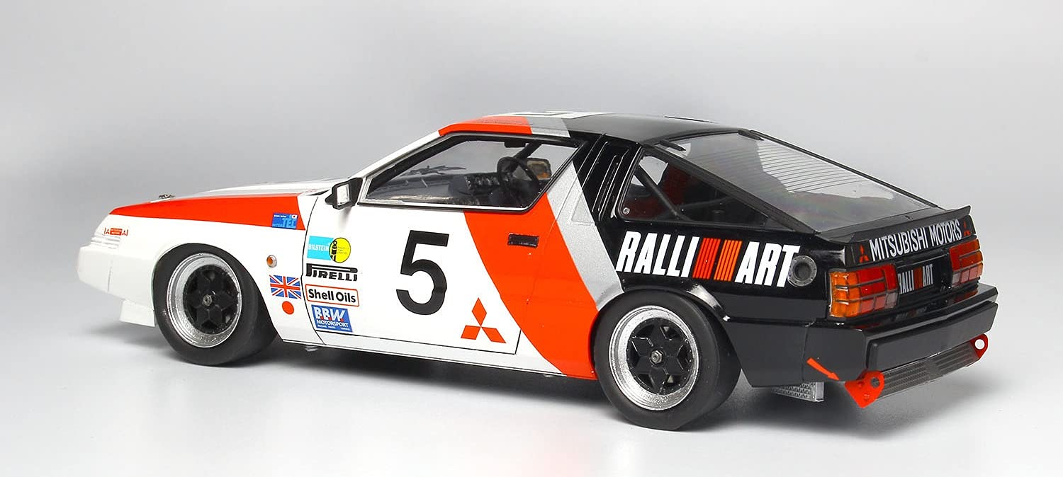 Platz 1/24 Racing Series Mitsubishi Starion Gr.A 1985 Inter Tec in Fuji Speedway Plastic Model Kit