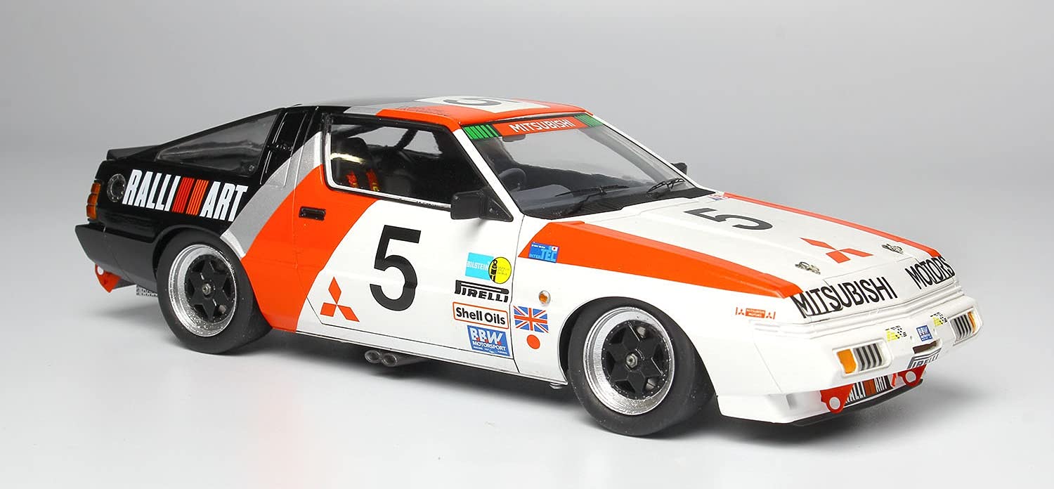Platz/Nunu 1/24 Racing Series Mitsubishi Starion Gr.A 1985 Inter Tec In Fuji Speedway Plastique Modèle Pn24031