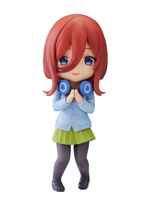 Plumpmoa The Quintessential Quintuplets ∬ Mini Figure Miku Nakano Height Approx. 70Mm Non-Scale Pvc Pre-Painted Complete Figure