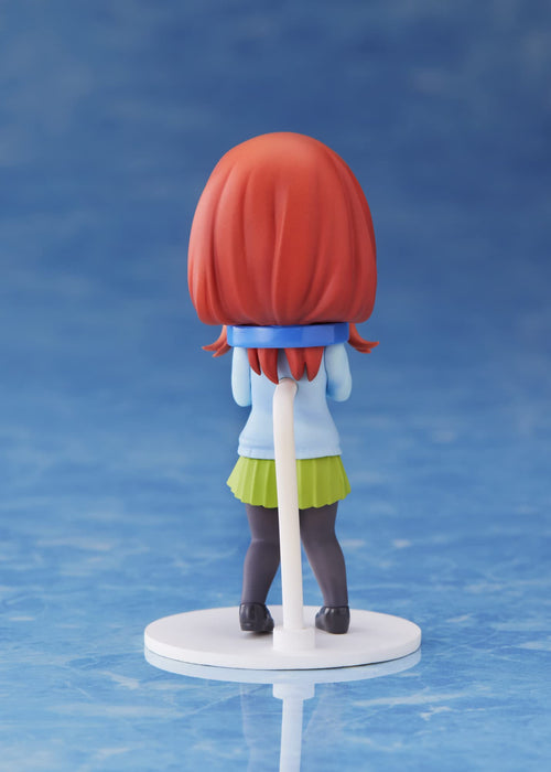 Plumpmoa The Quintessential Quintuplets ∬ Mini Figure Miku Nakano Height Approx. 70Mm Non-Scale Pvc Pre-Painted Complete Figure