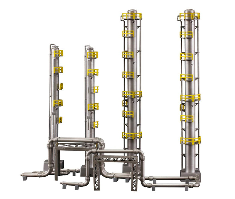PLUM Plastic Kit Pp080 Industrial Area B Distillation Tower Non-Scale
