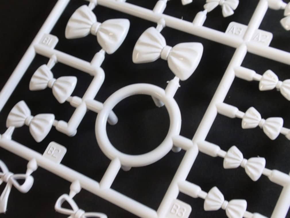 Plum Office A Modeling Supply Ribbon Accessory 1 White Option Parts Ms070 - Japan- Japan Figure Store - #1 Bring To You The Best Japanese Goods