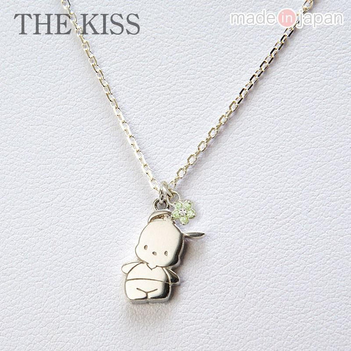 Sanrio  Pochacco The Kiss Silver Necklace