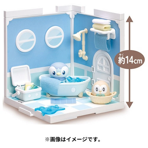 Poke Piece Haus Badezimmer Piplup Mokuro