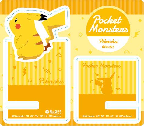 Pokemon Center Acrylic Smartphone Stand Pikachu