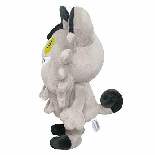 Pokemon All Star Collection Meowth Galar S Plush Doll Stuffed Toy 19.5cm