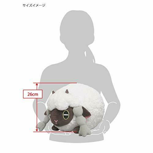 Pokemon All Star Collection Wooloo 26cm Fluffy Cushion Plush Doll Stuffed Toy