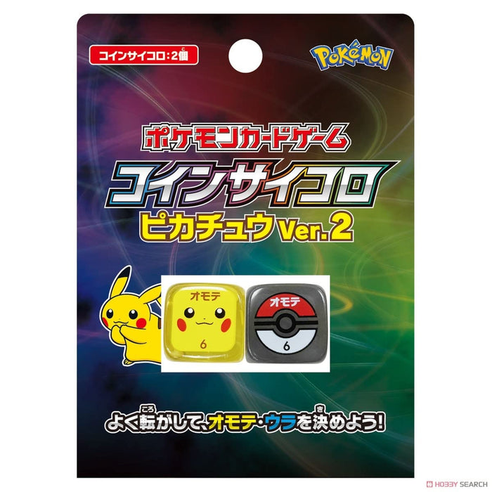 Pokemon Card Game Coin Dice Pikachu Ver.2