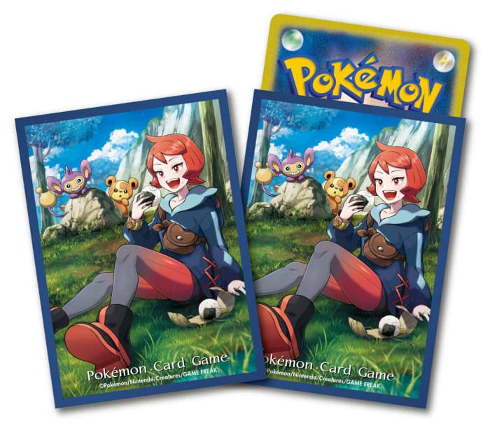 POKEMON CENTER ORIGINAL Pokémon Card Game Deck Sleeves Arezu