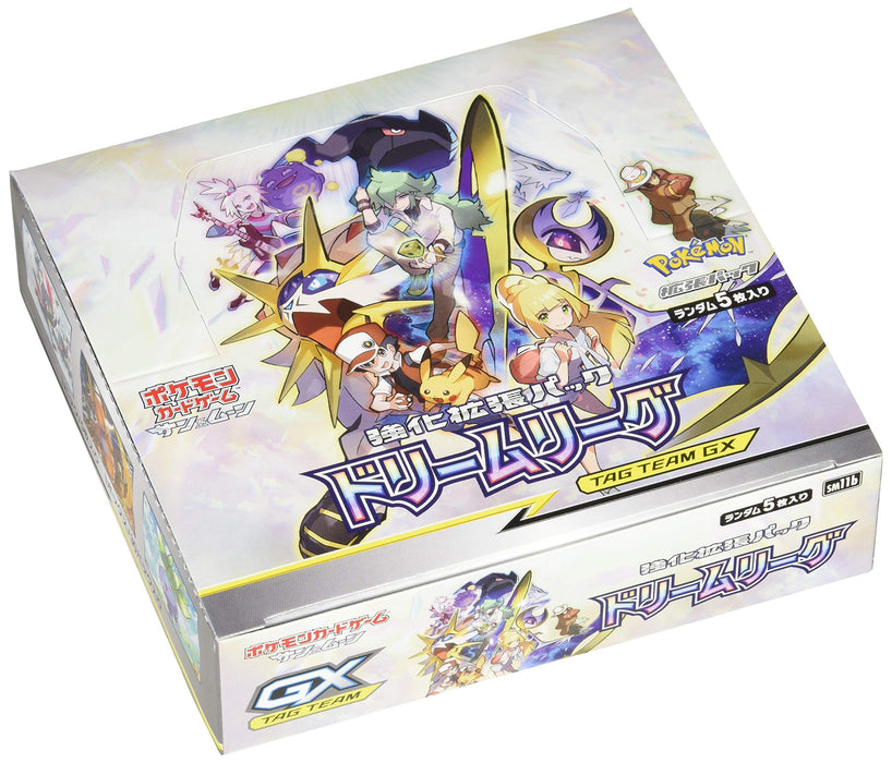 Jeu de cartes Pokemon Sun &amp; Moon Enhanced Expansion Pack "Dream League" Box Jeu de cartes Pokemon japonais