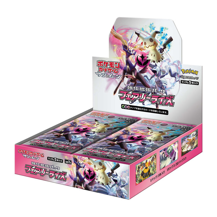 Pokemon-Kartenspiel Sun &amp; Moon Power Up Expansion Pack "Fairy Rise" Box Kaufen Sie eine japanische Pokemon-Karte