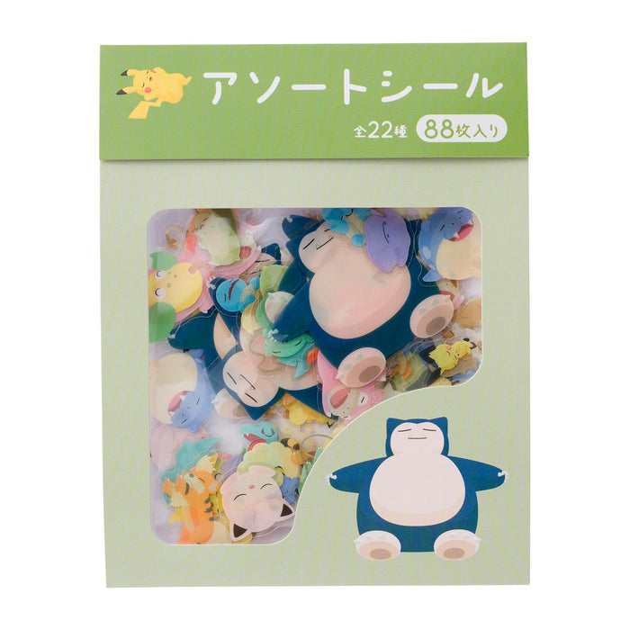 Original Pokémon Sleep Assorted Seal From Japanese Pokémon Center