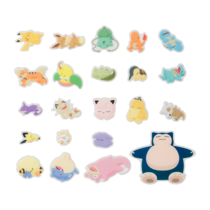 Original Pokémon Sleep Assorted Seal From Japanese Pokémon Center