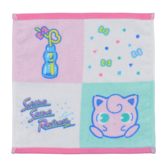 POKEMON CENTER ORIGINAL Hand Towel Saiko Soda Refresh Jigglypuff