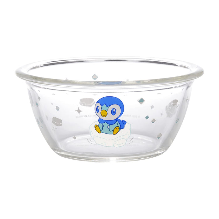 POKEMON CENTER ORIGINAL Heat Resistant Glass Bowl Piplup'S Daily Life