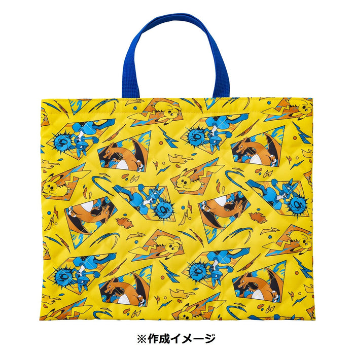 POKEMON CENTER ORIGINAL Pikachu Handmade Bag Battle Start!