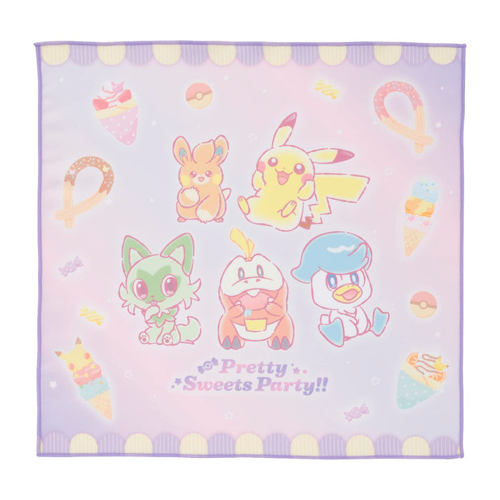 Pokemon Center Original Lunch Drawstring Bag With Cloth Pretty Sweets Party!!