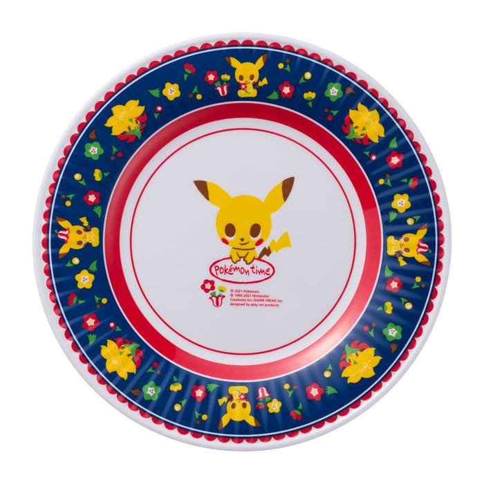 POKEMON CENTER ORIGINAL Assiette mélamine Pokemon Time Pikachu Rouge