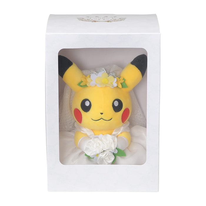 Pokemon Center Original Plush Toy Pikachu Female Figure Pokémon Garden Wedding