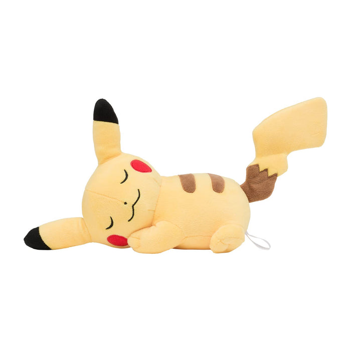 POKEMON CENTER ORIGINAL Plüschpuppe schlafendes Pikachu