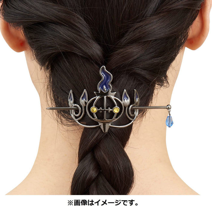 POKEMON CENTER ORIGINAL Accessory Majeste Hair Clip 58 Chandelure