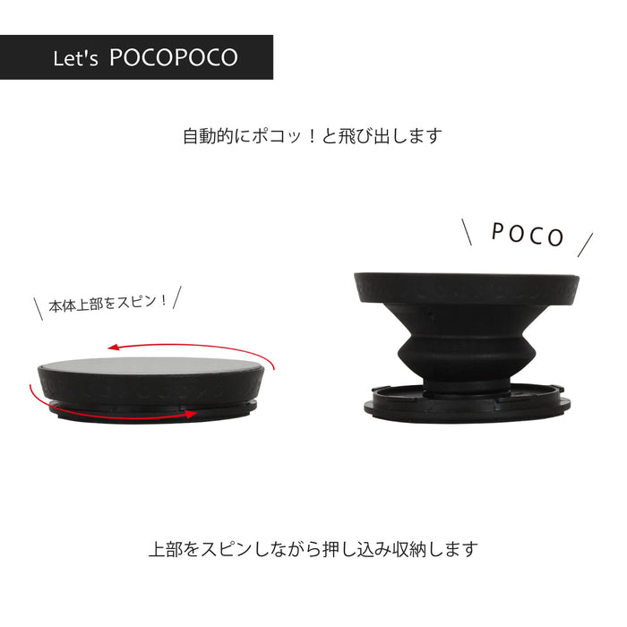 POKEMON CENTER ORIGINAL Smartphone-Haltestütze Gestanztes Pocopoco-Hologramm Alcremie