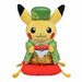 Pokemon Center Original Stuffed Hannari Tea Party Pretend Pikachu Male - Japan Figure