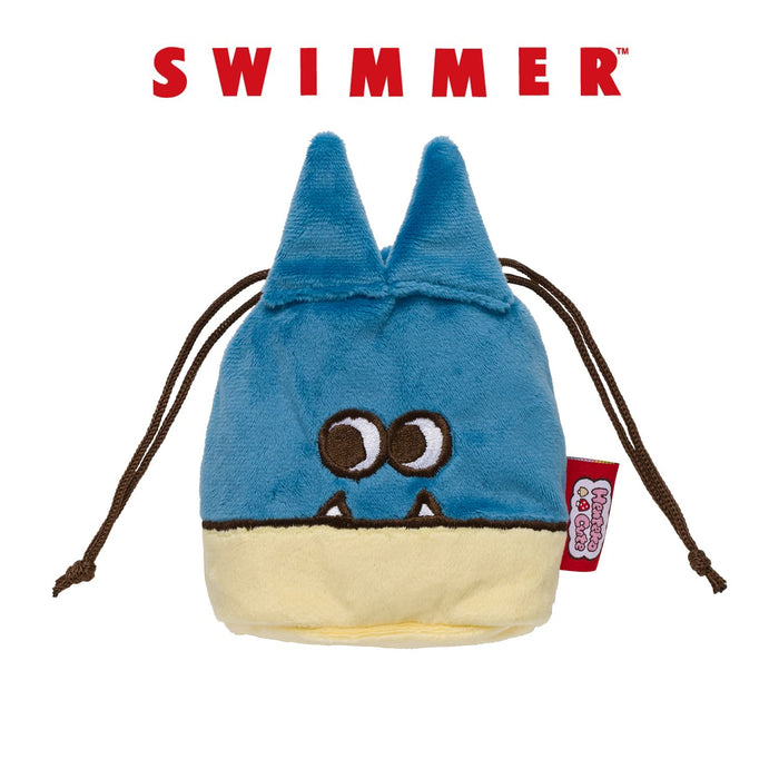 Pokemon Center Original Swimmer Purse Henteko Cute Gombe