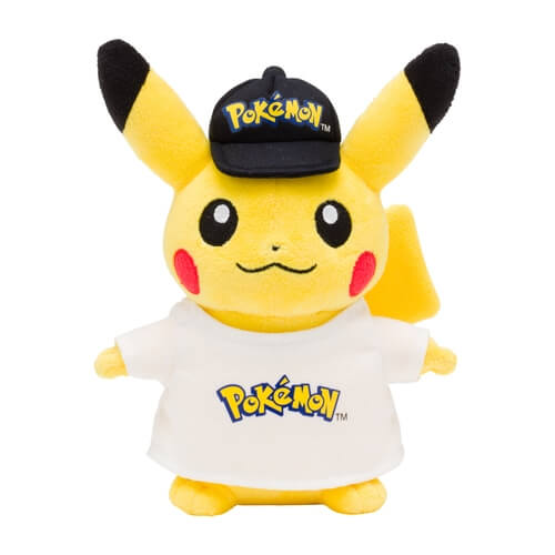 Pokemon Center Original Plush Pikachu Pokémon Logo Japan Figure 4521329304939