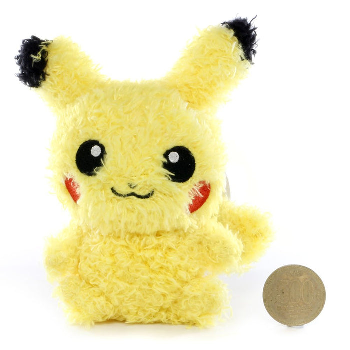 SEKIGUCHI Pokemon Fluffy Mascot Plush Doll Pikachu