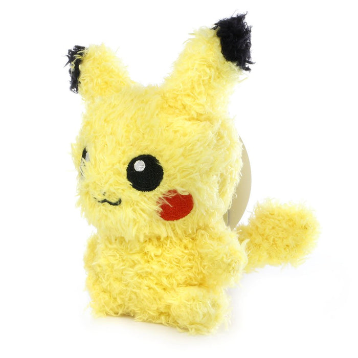 SEKIGUCHI Pokemon Fluffy Mascot Plush Doll Pikachu