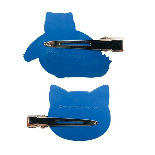 POKEMON CENTER ORIGINAL Hair Clip Set Snorlax